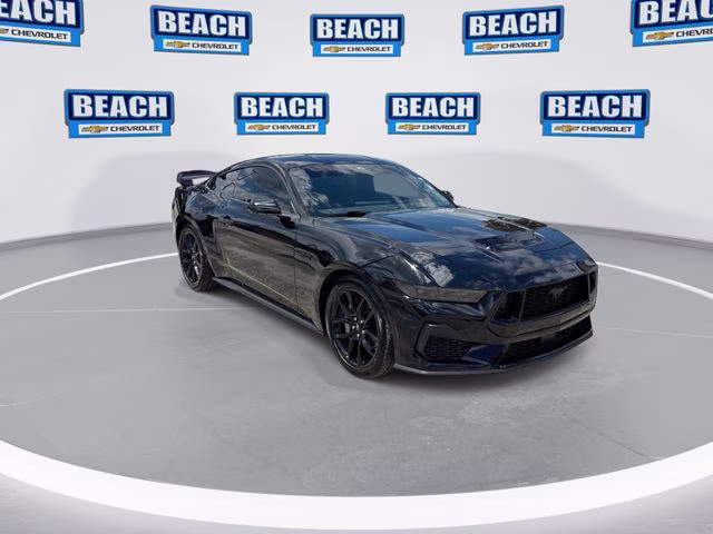 2025 Shadow Black Ford Mustang GT RWD Coupe