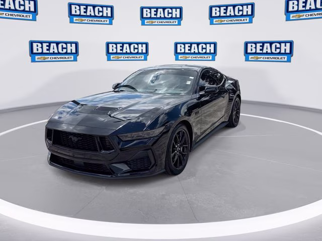 2025 Shadow Black Ford Mustang GT RWD Coupe