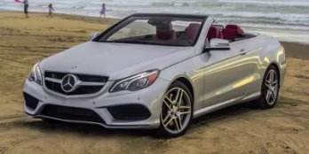 2014 White Mercedes-Benz E-Class E 550 RWD Convertible