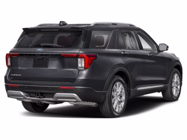2026 Agate Black Metallic Ford Explorer Platinum RWD SUV