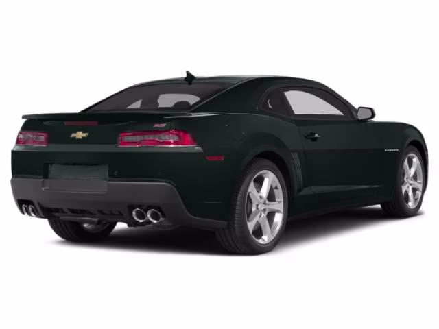 2015 Emerald Green Metallic Chevrolet Camaro SS RWD Coupe