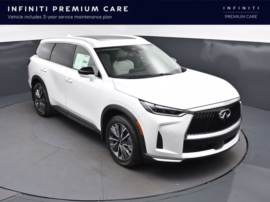 2027 White INFINITI QX60 LUXE FWD SUV