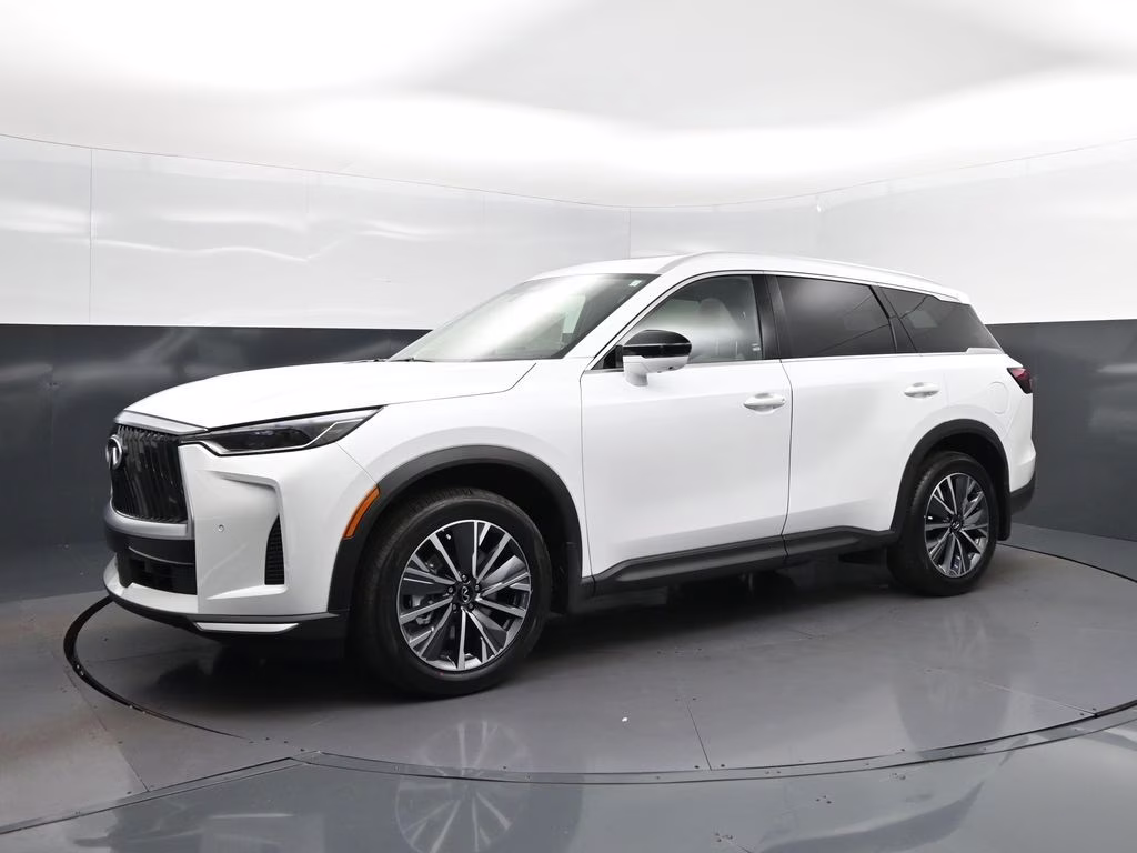 2027 White INFINITI QX60 LUXE FWD SUV