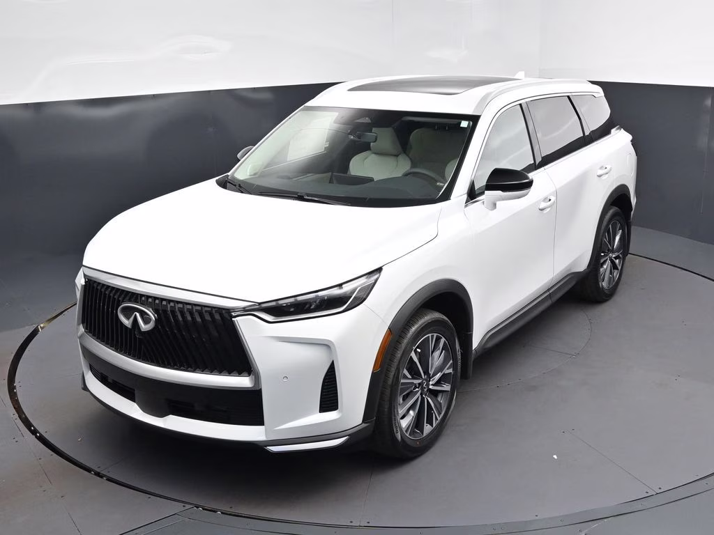 2027 White INFINITI QX60 LUXE FWD SUV