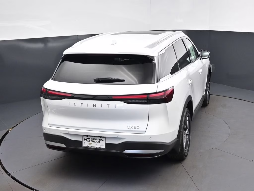 2027 White INFINITI QX60 LUXE FWD SUV
