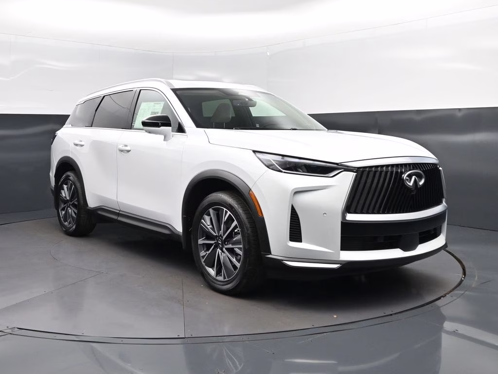 2027 White INFINITI QX60 LUXE FWD SUV