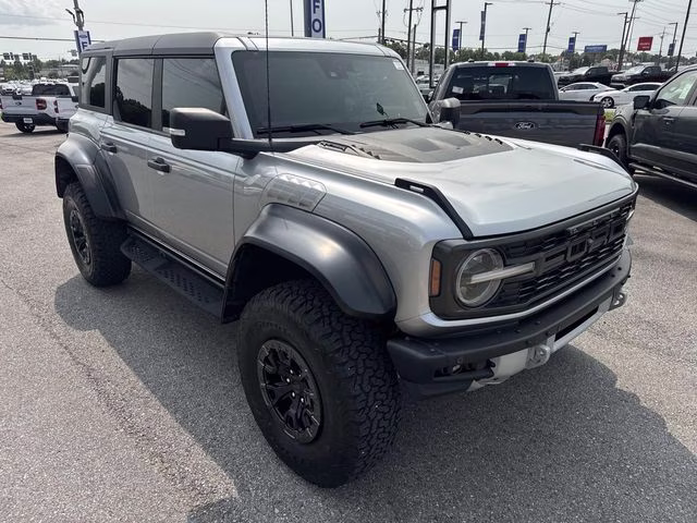 2023 Iconic Silver Metallic Ford Bronco Raptor 4X4 SUV