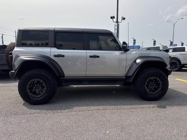2023 Iconic Silver Metallic Ford Bronco Raptor 4X4 SUV