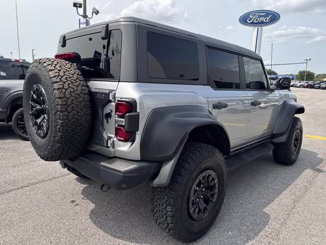 2023 Iconic Silver Metallic Ford Bronco Raptor 4X4 SUV