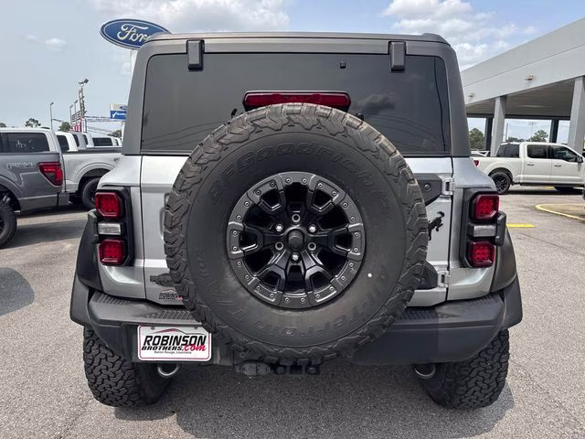 2023 Iconic Silver Metallic Ford Bronco Raptor 4X4 SUV