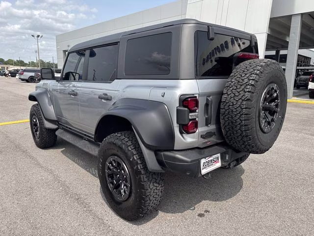 2023 Iconic Silver Metallic Ford Bronco Raptor 4X4 SUV