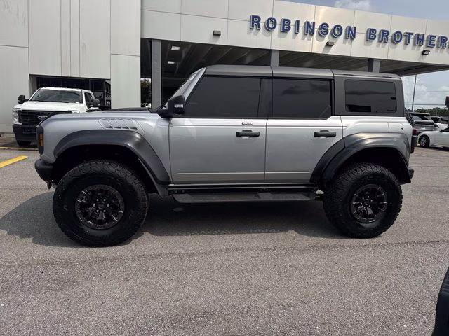 2023 Iconic Silver Metallic Ford Bronco Raptor 4X4 SUV