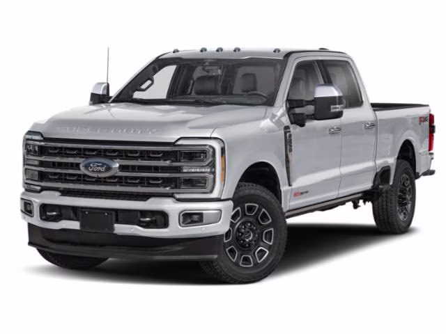 2024 Silver Metallic Ford Super Duty F-250 SRW Platinum 4X4 Truck