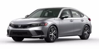 2023 Sonic Gray Pearl Honda Civic LX FWD Hatchback