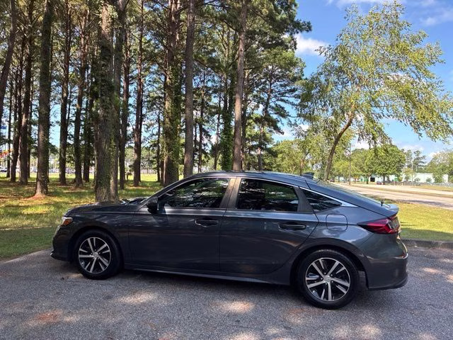 2023 Sonic Gray Pearl Honda Civic LX FWD Hatchback