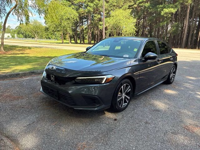 2023 Sonic Gray Pearl Honda Civic LX FWD Hatchback