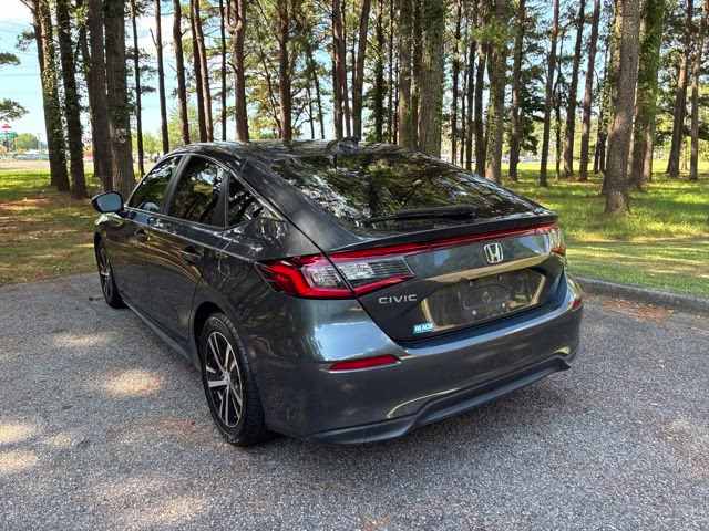 2023 Sonic Gray Pearl Honda Civic LX FWD Hatchback