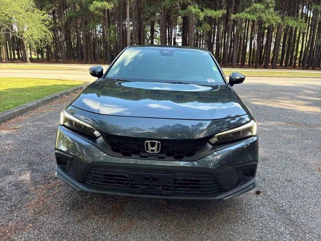 2023 Sonic Gray Pearl Honda Civic LX FWD Hatchback