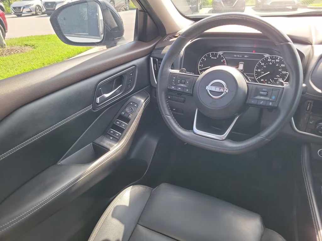 2022 Boulder Gray Pearl/Super Black Nissan Rogue SL FWD SUV