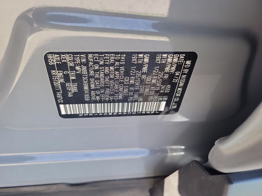 2022 Boulder Gray Pearl/Super Black Nissan Rogue SL FWD SUV