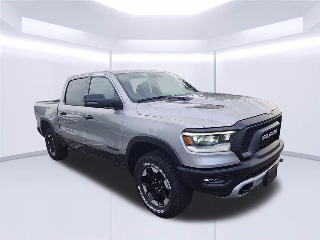 2024 Billet Silver Metallic Clearcoat Ram 1500 Rebel 4X4 Truck
