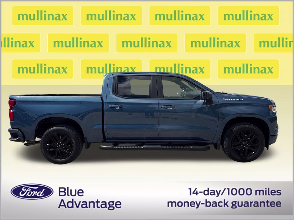 2024 Lakeshore Blue Metallic Chevrolet Silverado 1500 RST RWD Truck