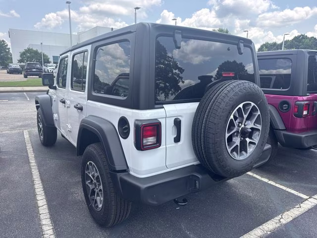 2026 Bright White Clearcoat Jeep Wrangler Sport S 4X4 Convertible