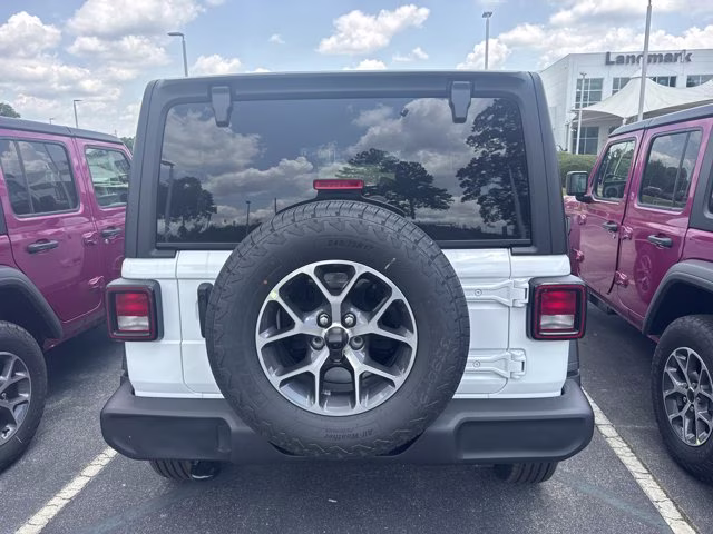 2026 Bright White Clearcoat Jeep Wrangler Sport S 4X4 Convertible