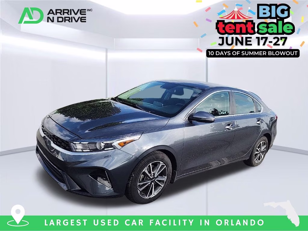 2023 Steel Gray Kia Forte GT-Line FWD Sedan