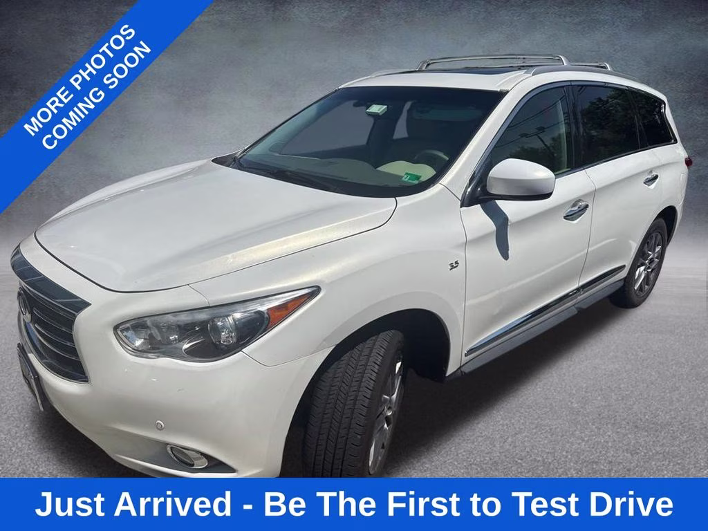 2014 White INFINITI QX60 Base AWD SUV