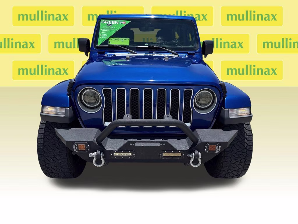 2019 Ocean Blue Metallic Clearcoat Jeep Wrangler Unlimited Sahara 4X4 SUV