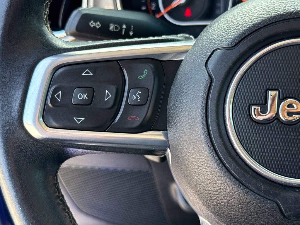 2019 Ocean Blue Metallic Clearcoat Jeep Wrangler Unlimited Sahara 4X4 SUV