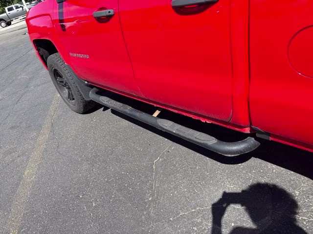 2016 Red Chevrolet Silverado 1500 Custom 4X4 Truck