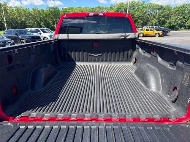2016 Red Chevrolet Silverado 1500 Custom 4X4 Truck