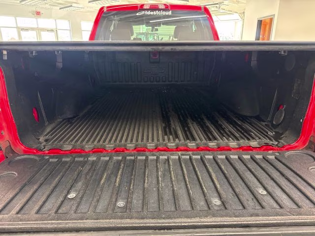 2016 Red Hot Chevrolet Silverado 1500 Custom 4X4 Truck