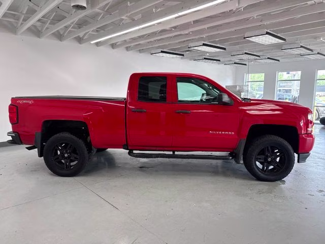 2016 Red Hot Chevrolet Silverado 1500 Custom 4X4 Truck