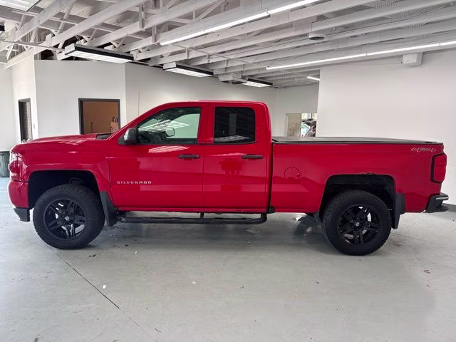 2016 Red Hot Chevrolet Silverado 1500 Custom 4X4 Truck