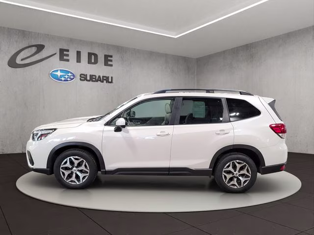 2021 Crystal White Pearl Subaru Forester Premium AWD SUV