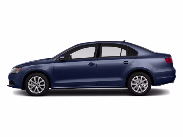 2014 Blue Volkswagen Jetta 1.8T SE FWD Sedan