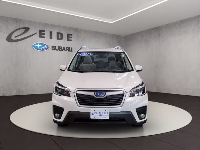 2021 Crystal White Pearl Subaru Forester Premium AWD SUV