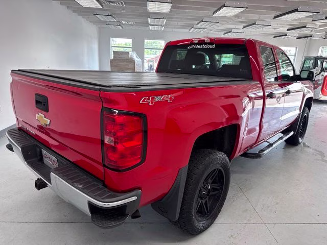 2016 Red Hot Chevrolet Silverado 1500 Custom 4X4 Truck