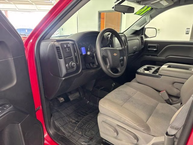 2016 Red Hot Chevrolet Silverado 1500 Custom 4X4 Truck