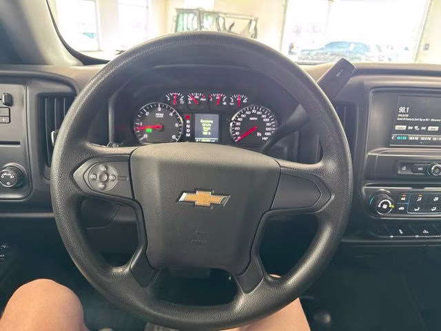2016 Red Hot Chevrolet Silverado 1500 Custom 4X4 Truck