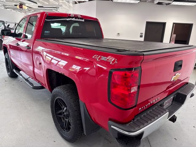 2016 Red Hot Chevrolet Silverado 1500 Custom 4X4 Truck