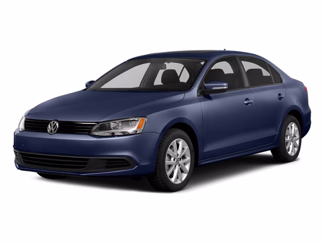 2014 Blue Volkswagen Jetta 1.8T SE FWD Sedan