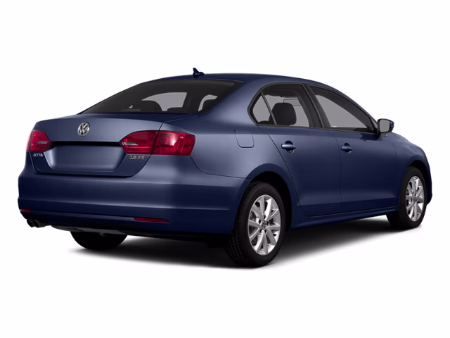 2014 Blue Volkswagen Jetta 1.8T SE FWD Sedan