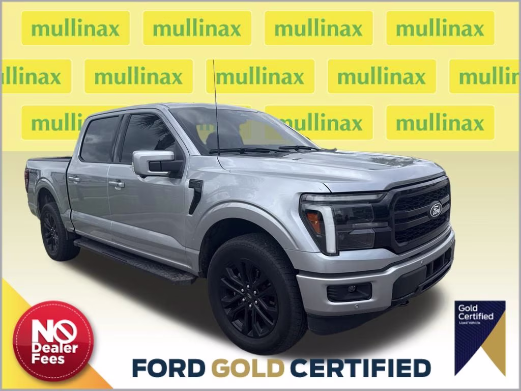 2025 Iconic Silver Metallic Ford F-150 Lariat 4X4 Truck