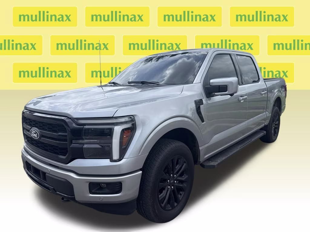 2025 Silver Metallic Ford F-150 Lariat 4X4 Truck