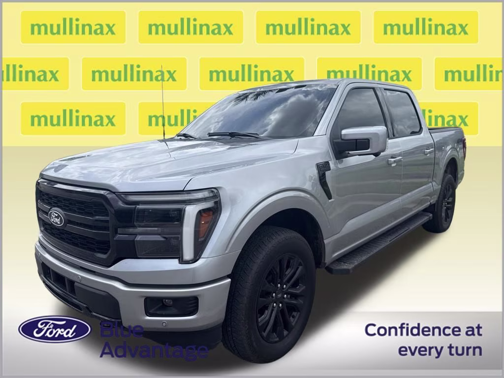 2025 Iconic Silver Metallic Ford F-150 Lariat 4X4 Truck