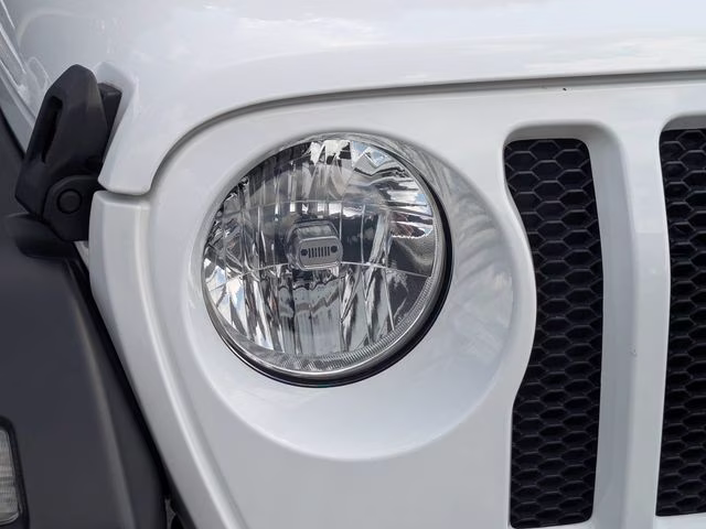 2022 Bright White Clearcoat Jeep Wrangler Unlimited Sport S 4X4 SUV